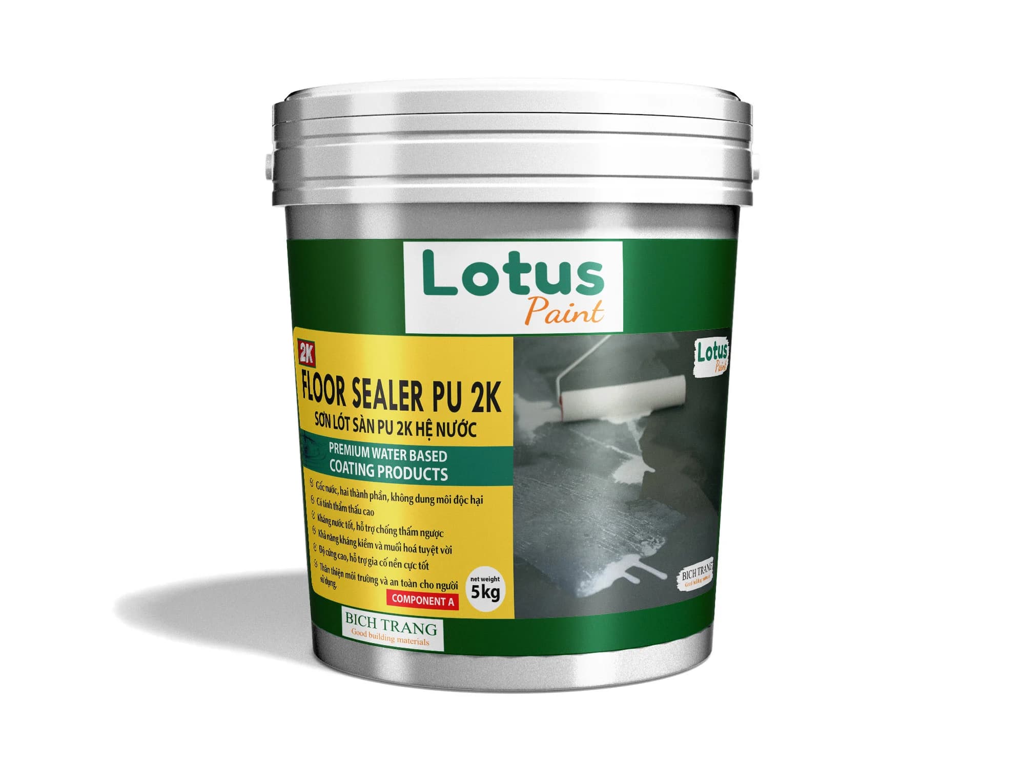 Ảnh sản phẩm SƠN LÓT SÀN PU 2K HỆ NƯỚC - FLOOR SEALER PU 2K