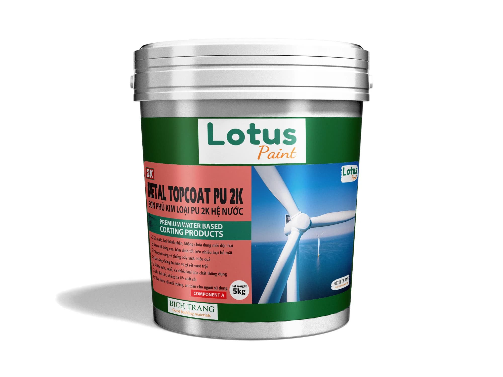 Ảnh sản phẩm SƠN PHỦ KIM LOẠI PU 2 THÀNH PHẦN LOTUS