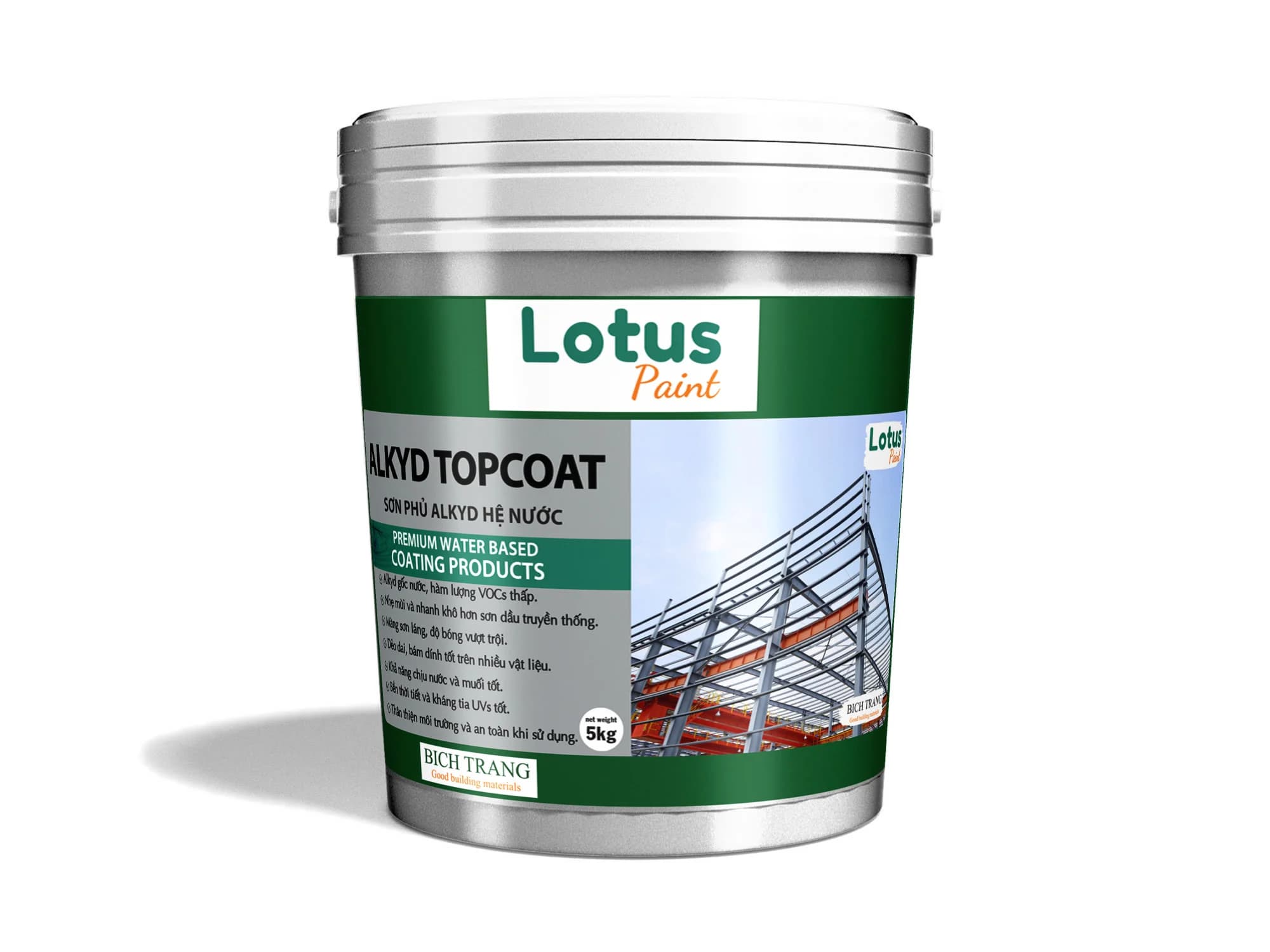 Ảnh sản phẩm SƠN PHỦ ALKYD HỆ NƯỚC - ALKYD TOPCOAT
