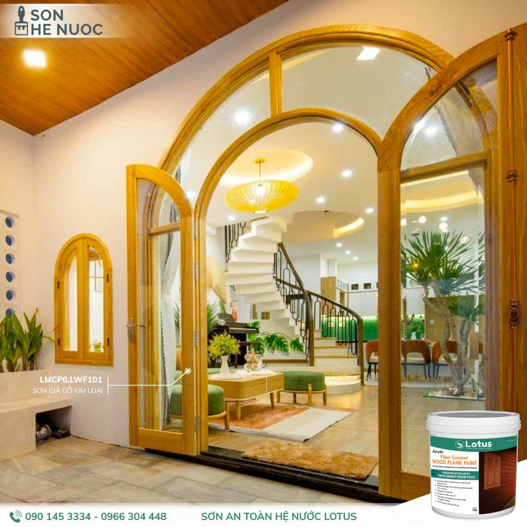 Cửa Sắt Giả Gỗ