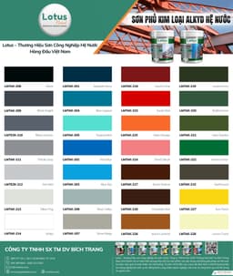 Ảnh SƠN PHỦ ALKYD LOTUS 2