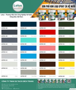Ảnh SƠN PHỦ EPOXY 2 THÀNH PHẦN LOTUS 2