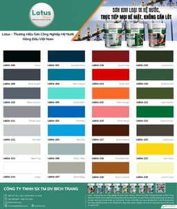 Ảnh SƠN KIM LOẠI TRỰC TIẾP KHÔNG CẦN LÓT LOTUS 2