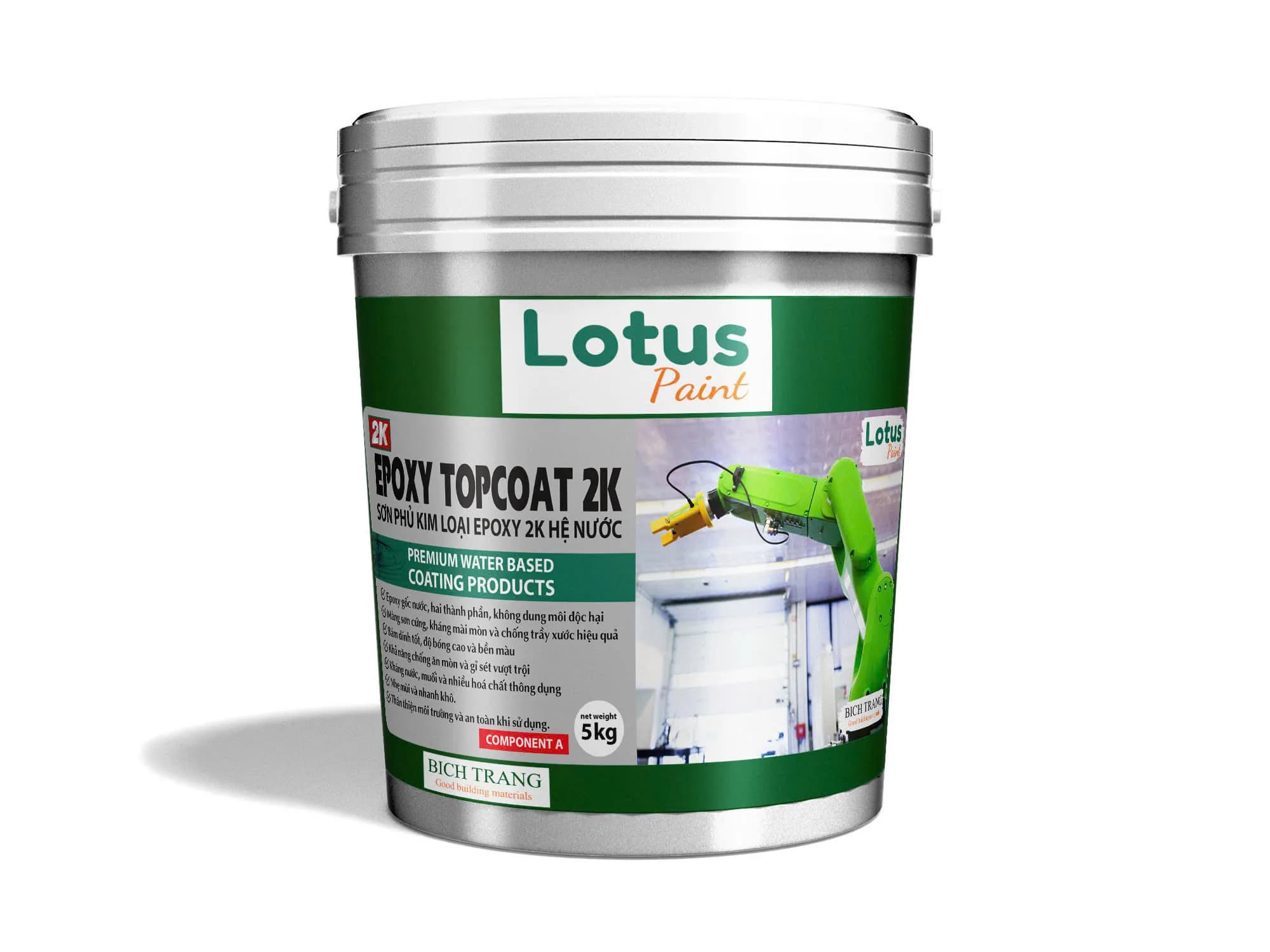 Ảnh sản phẩm SƠN PHỦ EPOXY 2 THÀNH PHẦN LOTUS