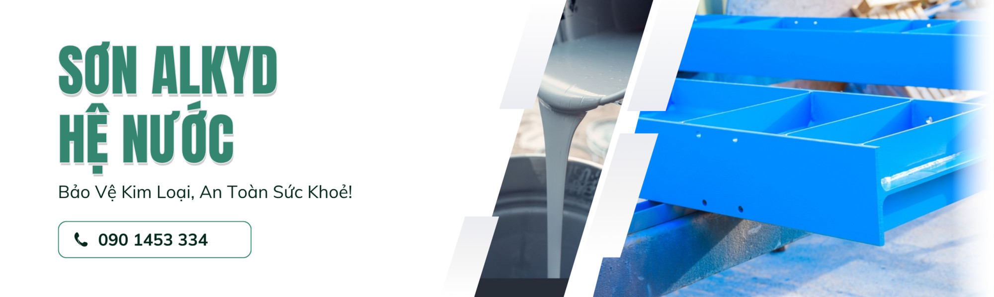 Sơn Alkyd: Giải pháp chống gỉ, bền màu và tiết kiệm chi phí cho công trình